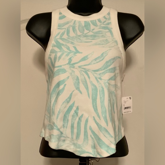 Free People Tops - *Host Pick* Free People Movement Open Air Tank Womens Turquoise Mint Combo